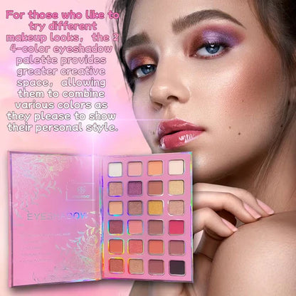 ONEYIOO 5-in-1 Complete Makeup Palette – Blush, Contour, Highlighter, Eyeshadow & Glow Kit