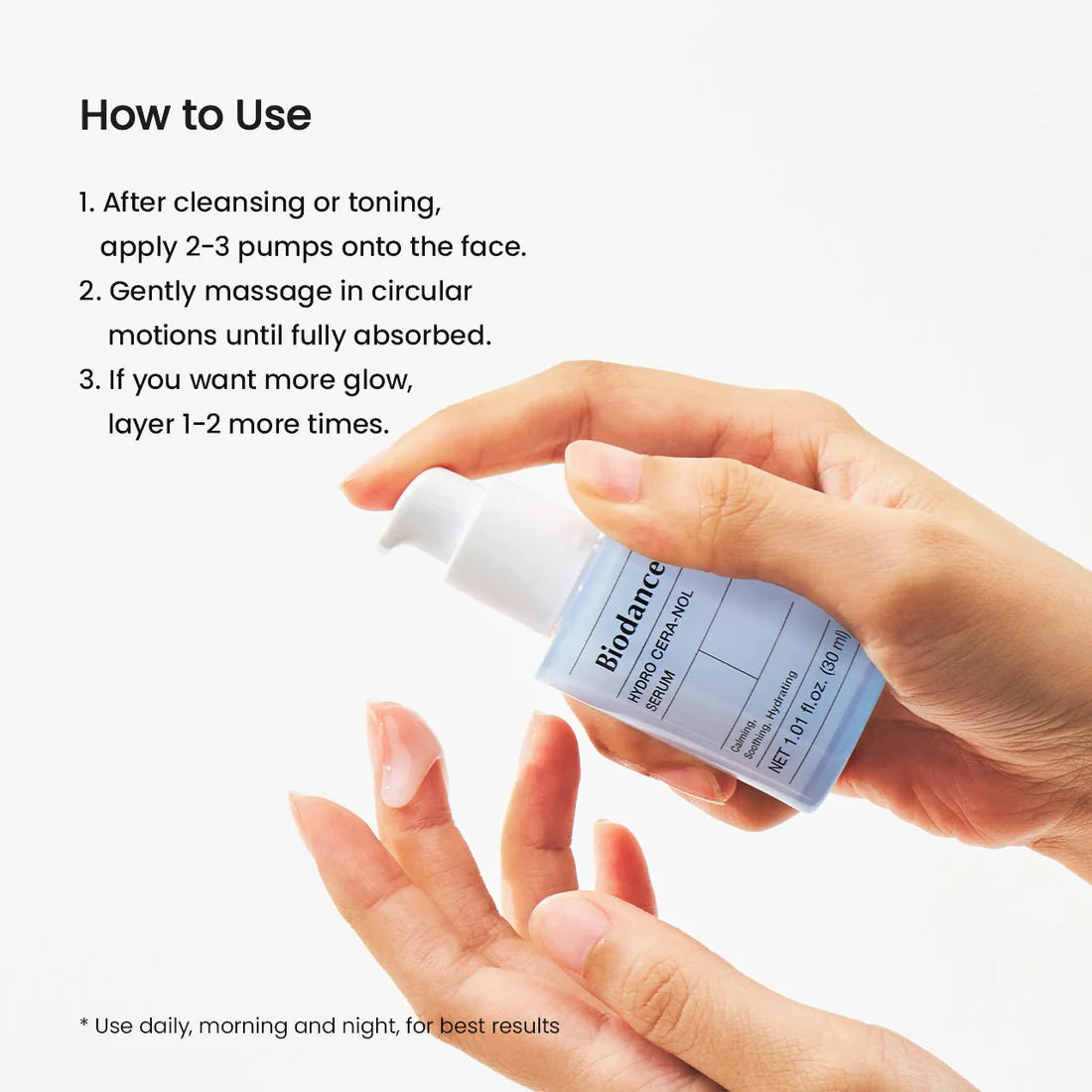 Biodance Hydro Cera-Nol Ampoule Serum – Ceramide Barrier Repair & Deep Hydration for Dry & Sensitive Skin