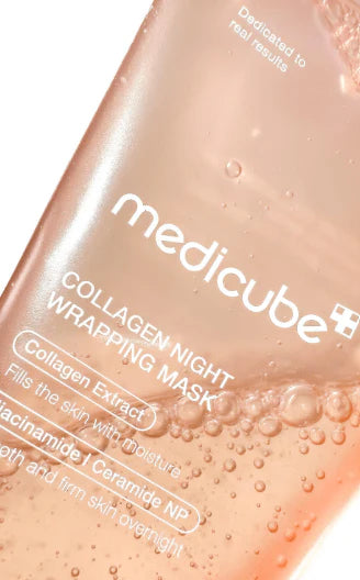 Medicube- Collagen Overnight Wrapping Peel Off Mask – Deep Hydration & Firmness for Pakistani Skin