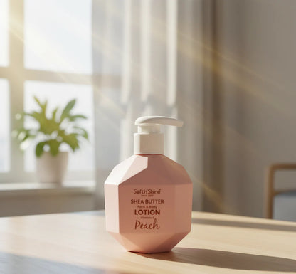 Soft’n’Shine Shea Butter Face & Body Lotion – Deep Moisture & Smooth Glow for Dry Skin