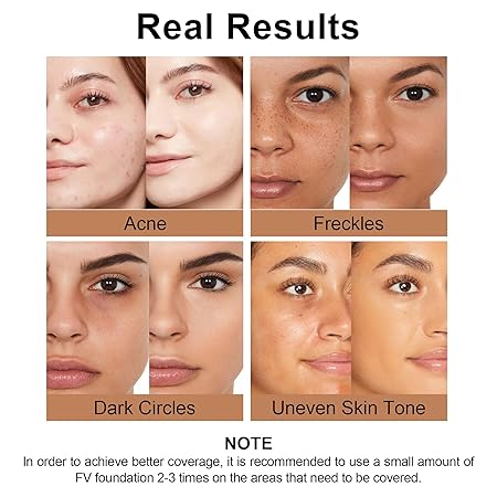 FV – SK Forever Liquid Foundation | Full Coverage, Matte, Long-Lasting & Waterproof Base