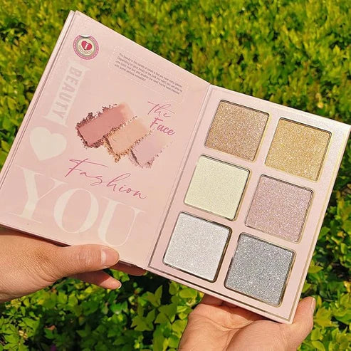 IGOODCO Heartthrob Makeup Palette – Romantic Multi-Color Eyeshadow, Blush & Highlighter Palette