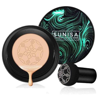 Sunisa Foundation – Air Cushion CC Cream | Waterproof, Full Coverage & Longwear Base